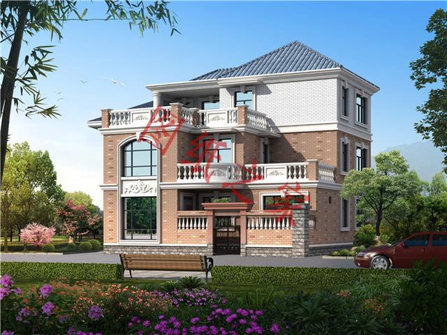 三層小別墅設計圖，外觀大氣、布局無可挑剔，經濟實惠又實用，你心動了嗎？