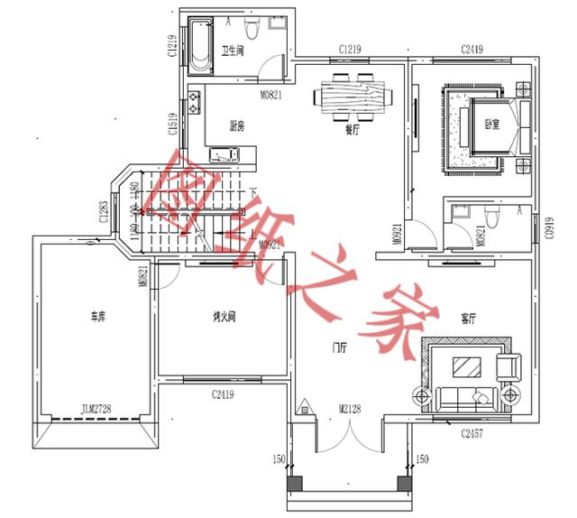 三層小別墅設計圖，外觀大氣、布局無可挑剔，經濟實惠又實用，你心動了嗎？
