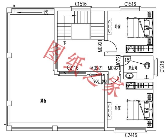三層小別墅設計圖，外觀大氣、布局無可挑剔，經濟實惠又實用，你心動了嗎？