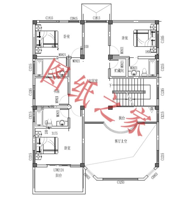 三層小別墅設計圖，外觀大氣、布局無可挑剔，經濟實惠又實用，你心動了嗎？