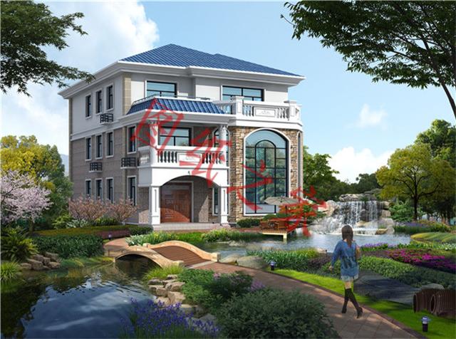 三層小別墅設計圖，外觀大氣、布局無可挑剔，經濟實惠又實用，你心動了嗎？