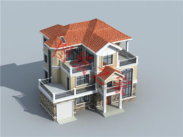 三層小別墅設計圖，外觀大氣、布局無可挑剔，經濟實惠又實用，你心動了嗎？