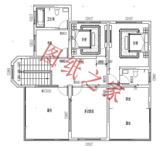 三層小別墅設計圖，外觀大氣、布局無可挑剔，經濟實惠又實用，你心動了嗎？