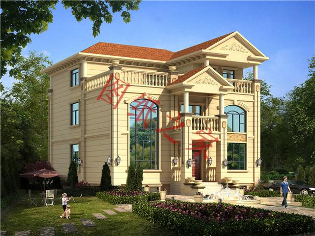 5款三層農(nóng)村別墅設計圖，溫馨舒適，戶型方正，簡單實用