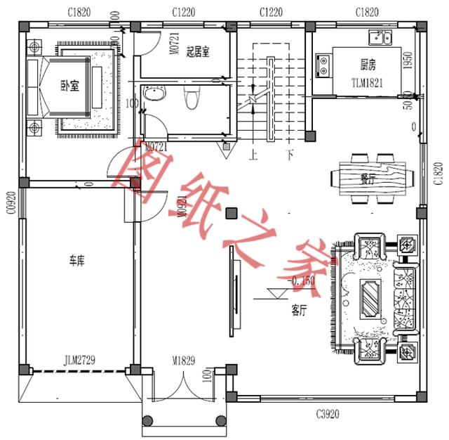 5款三層農(nóng)村別墅設計圖，溫馨舒適，戶型方正，簡單實用