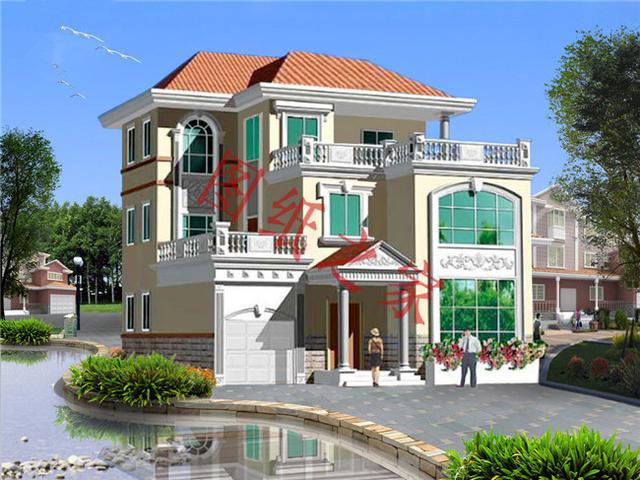 5款三層農(nóng)村別墅設計圖，溫馨舒適，戶型方正，簡單實用