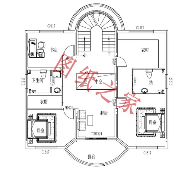 5款三層農(nóng)村別墅設計圖，溫馨舒適，戶型方正，簡單實用