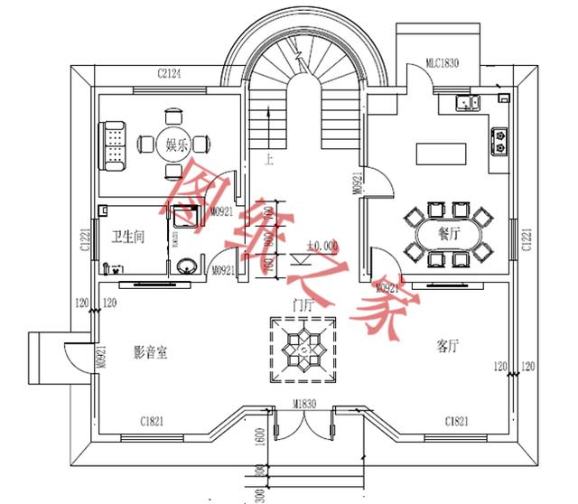 5款三層農(nóng)村別墅設計圖，溫馨舒適，戶型方正，簡單實用