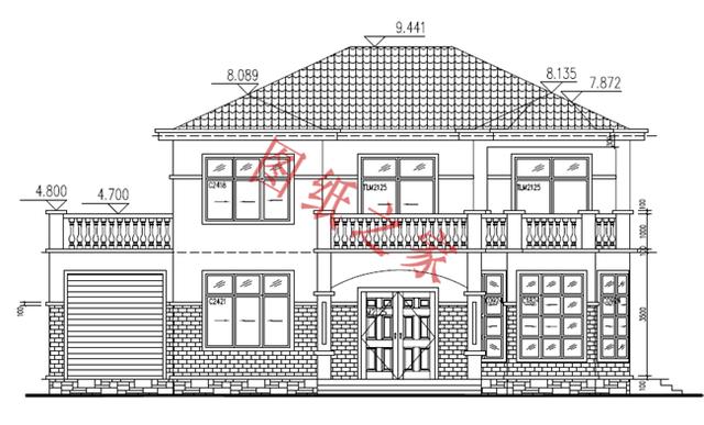 6款二層別墅設(shè)計(jì)圖，布局合理，經(jīng)濟(jì)適用、戶型精美，適合農(nóng)村自建房。