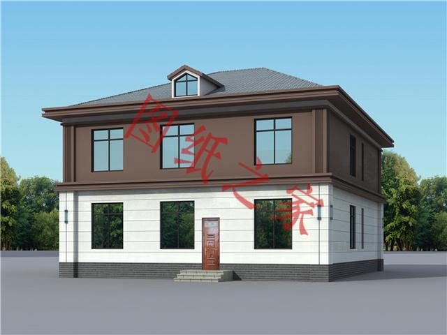 6款二層別墅設(shè)計(jì)圖，布局合理，經(jīng)濟(jì)適用、戶型精美，適合農(nóng)村自建房。