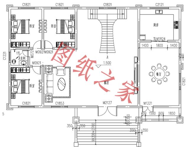 6款二層別墅設(shè)計(jì)圖，布局合理，經(jīng)濟(jì)適用、戶型精美，適合農(nóng)村自建房。