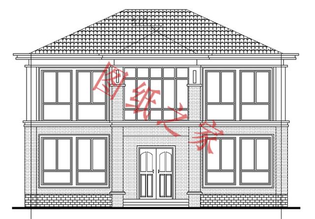 6款二層別墅設(shè)計(jì)圖，布局合理，經(jīng)濟(jì)適用、戶型精美，適合農(nóng)村自建房。