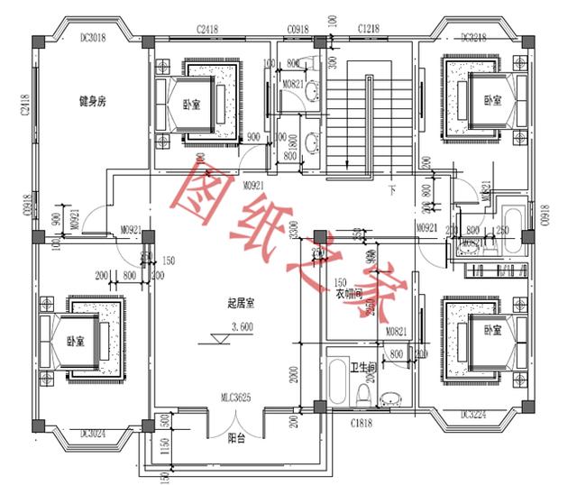 6款二層別墅設(shè)計(jì)圖，布局合理，經(jīng)濟(jì)適用、戶型精美，適合農(nóng)村自建房。