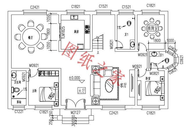 6款二層別墅設(shè)計(jì)圖，布局合理，經(jīng)濟(jì)適用、戶型精美，適合農(nóng)村自建房。