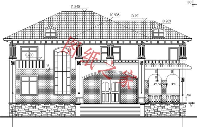 6款二層別墅設(shè)計(jì)圖，布局合理，經(jīng)濟(jì)適用、戶型精美，適合農(nóng)村自建房。