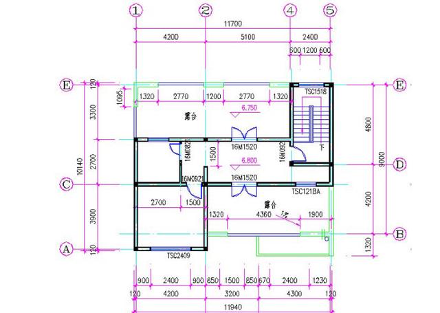 占地120平米的三層帶車庫別墅設(shè)計(jì)圖，精致實(shí)用，30萬以內(nèi)