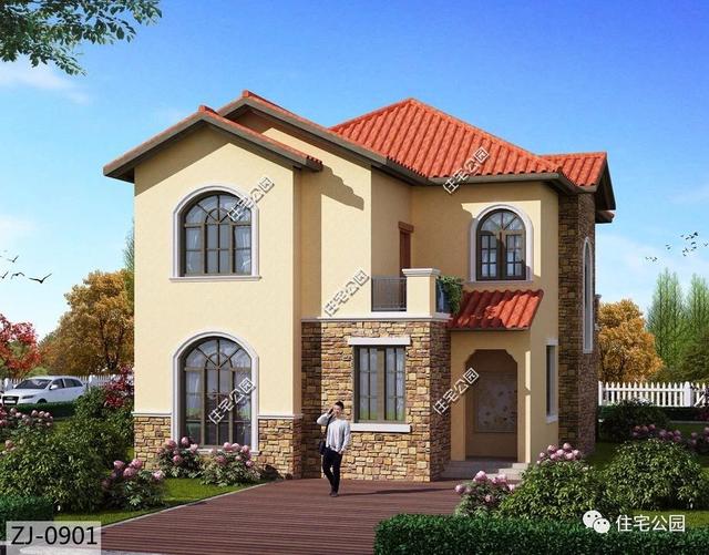 農(nóng)村建筑不麻煩，田園別墅設(shè)計(jì)圖，小編教你如何建造好別墅！