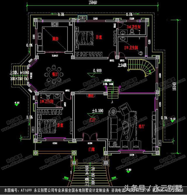 豪華簡歐別墅設(shè)計圖，氣質(zhì)感十足，讓人倍感溫馨！