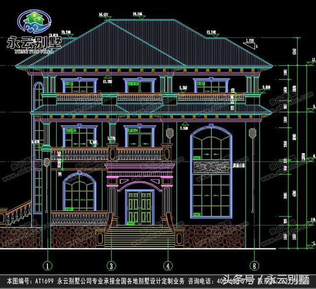 豪華簡歐別墅設(shè)計圖，氣質(zhì)感十足，讓人倍感溫馨！