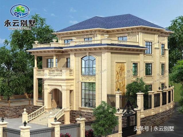 豪華簡歐別墅設(shè)計圖，氣質(zhì)感十足，讓人倍感溫馨！