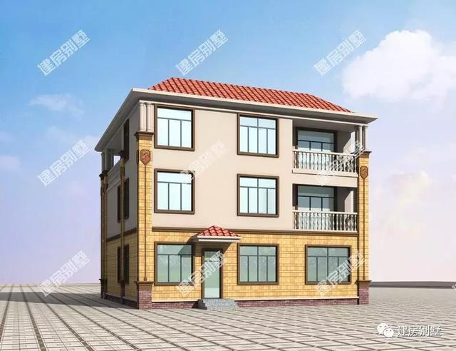 兩棟農(nóng)村自建房，都是磚混結(jié)構(gòu)，外觀新穎大氣造價(jià)便宜！