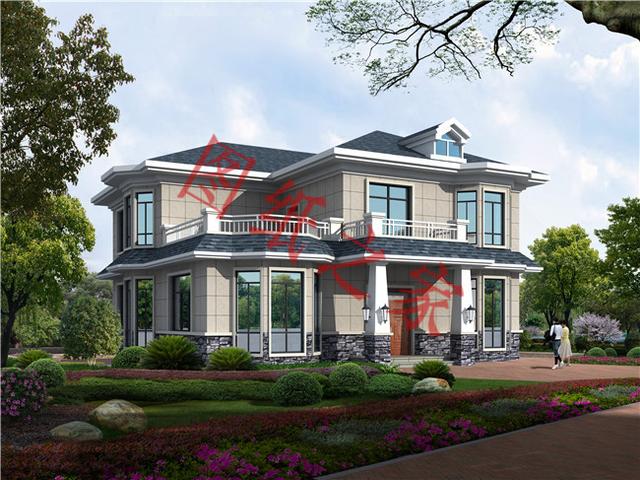 二層別墅設(shè)計圖，外觀新穎，快來選購吧！??！