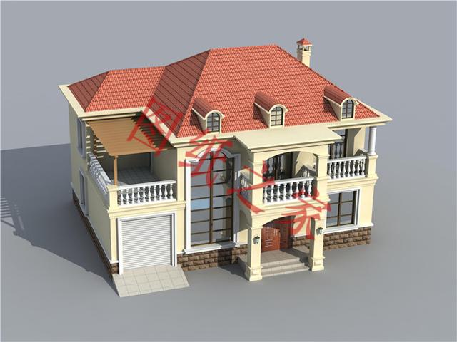 二層別墅設(shè)計圖，外觀新穎，快來選購吧?。?！