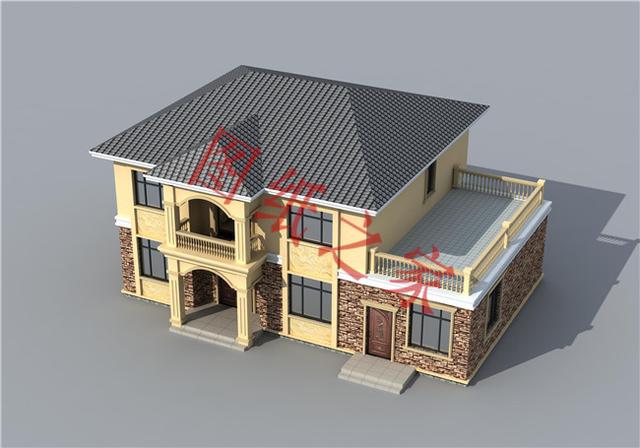 二層別墅設(shè)計圖，外觀新穎，快來選購吧?。?！