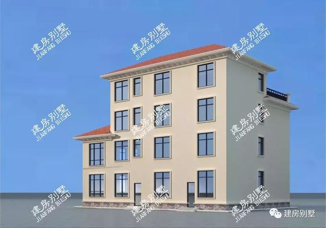 一屋多戶的別墅設(shè)計圖，外觀大氣，結(jié)構(gòu)實用，越看越喜歡！