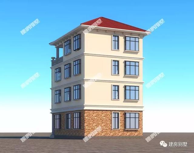 一屋多戶的別墅設(shè)計圖，外觀大氣，結(jié)構(gòu)實用，越看越喜歡！