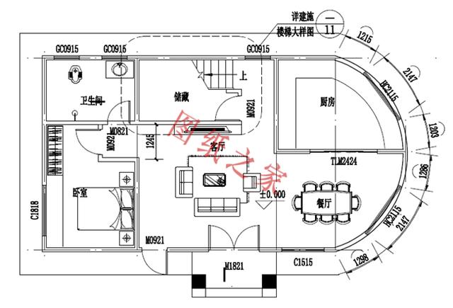 農(nóng)村三層別墅設(shè)計圖，外觀新穎，設(shè)計獨特，造價實惠！