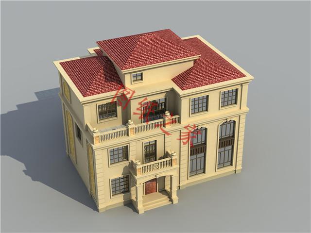 農(nóng)村三層別墅設(shè)計圖，外觀新穎，設(shè)計獨特，造價實惠！