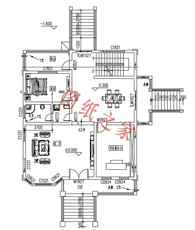 農(nóng)村三層別墅設(shè)計圖，外觀新穎，設(shè)計獨特，造價實惠！