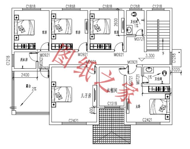 二層別墅設(shè)計(jì)圖，讓你遠(yuǎn)離城市喧囂，心曠神怡！
