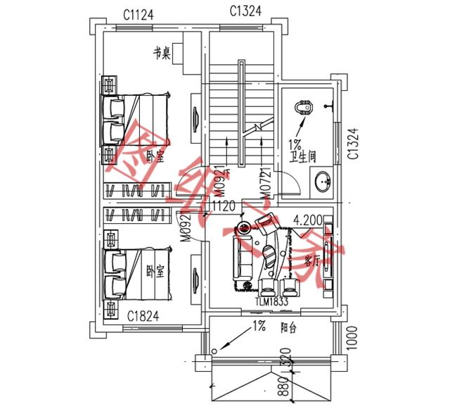 二層別墅設(shè)計(jì)圖，讓你遠(yuǎn)離城市喧囂，心曠神怡！