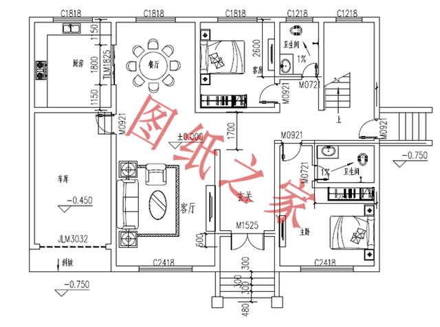 二層別墅設(shè)計(jì)圖，讓你遠(yuǎn)離城市喧囂，心曠神怡！