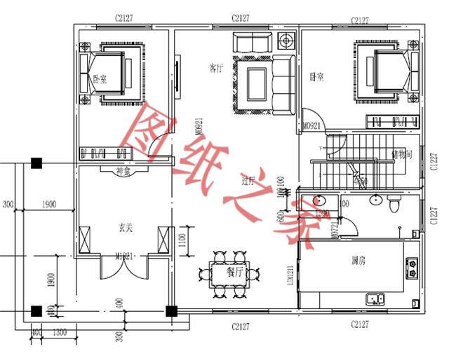 二層別墅設(shè)計(jì)圖，讓你遠(yuǎn)離城市喧囂，心曠神怡！