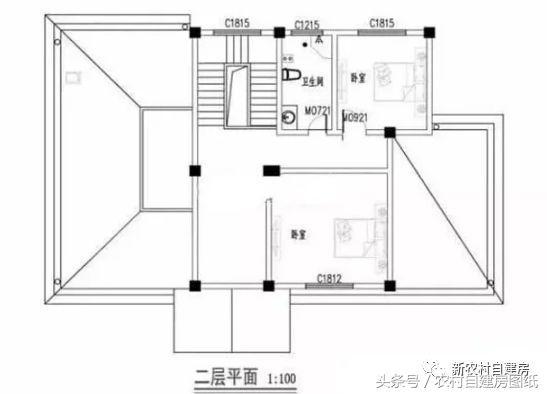 經典帶車庫二層設計圖 外觀舒適！造價實惠！