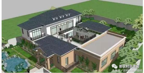 中式味道設(shè)計(jì)圖，精美四合院，古鄉(xiāng)古氣！