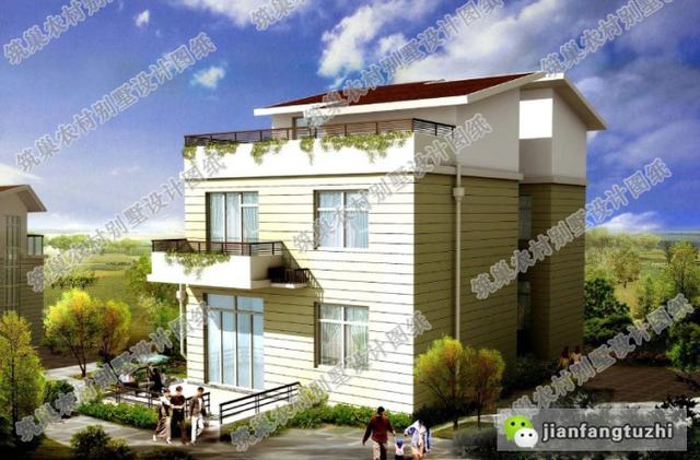 幾款20萬左右農(nóng)村二層小別墅設(shè)計圖！