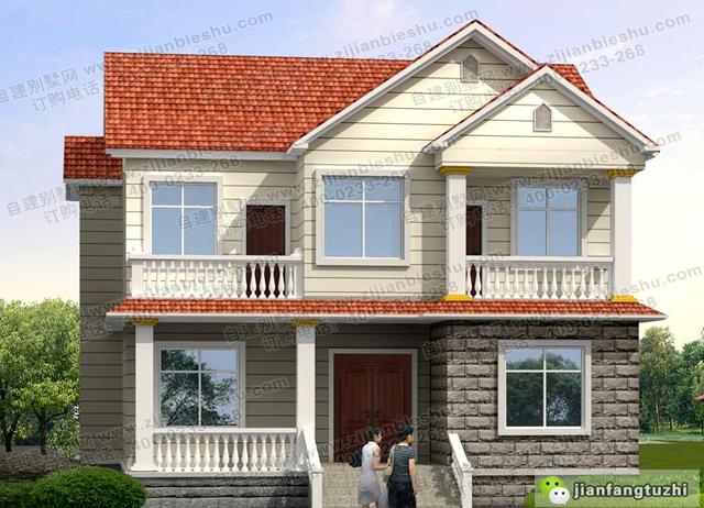 幾款20萬左右農(nóng)村二層小別墅設(shè)計圖！