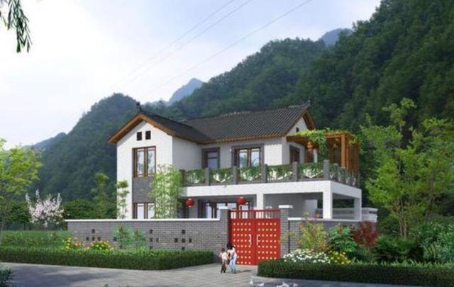 兩款農(nóng)村小二樓設(shè)計(jì)圖，讓人過目不忘，占地小價(jià)格優(yōu)！