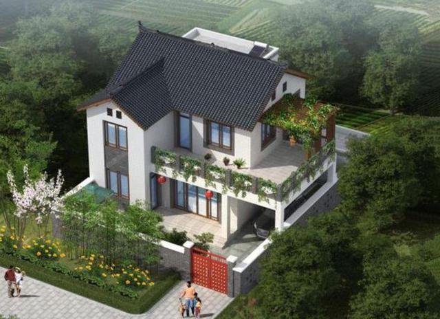 兩款農(nóng)村小二樓設(shè)計(jì)圖，讓人過目不忘，占地小價(jià)格優(yōu)！