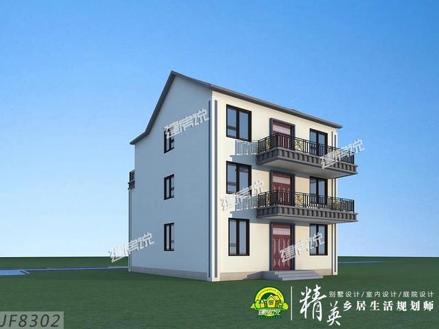 新款中式別墅設計圖，占地小，內(nèi)部設施全面！