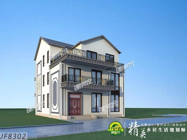 新款中式別墅設計圖，占地小，內(nèi)部設施全面！