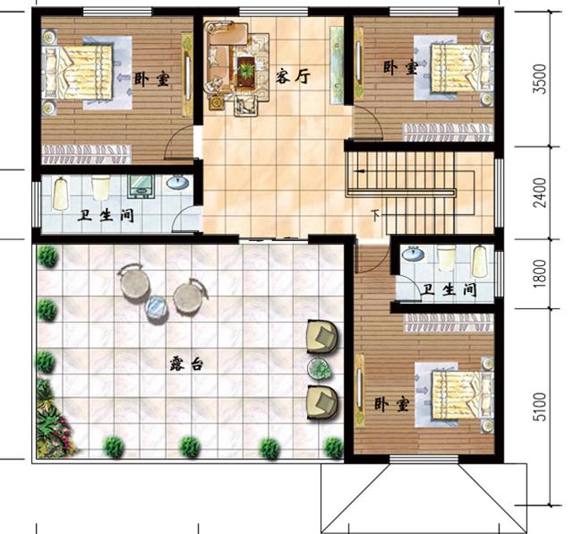 分享兩套熱銷別墅設(shè)計圖！你值得擁有！