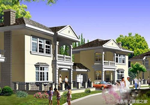 農(nóng)村別墅設計圖,山清水秀，空氣清新。