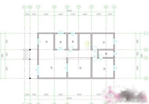 農(nóng)村別墅設計圖,山清水秀，空氣清新。