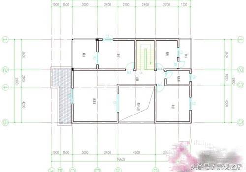 農(nóng)村別墅設計圖,山清水秀，空氣清新。