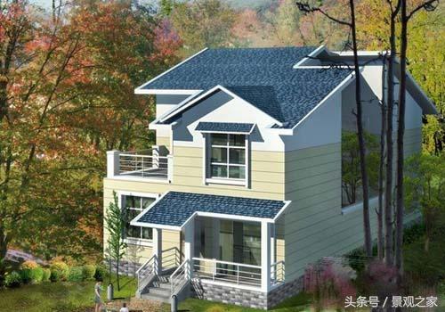 農(nóng)村別墅設計圖,山清水秀，空氣清新。